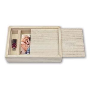 Alternative view of Zep Opbergdoos Bruin USB CX7568  voor Foto 15x20 cm